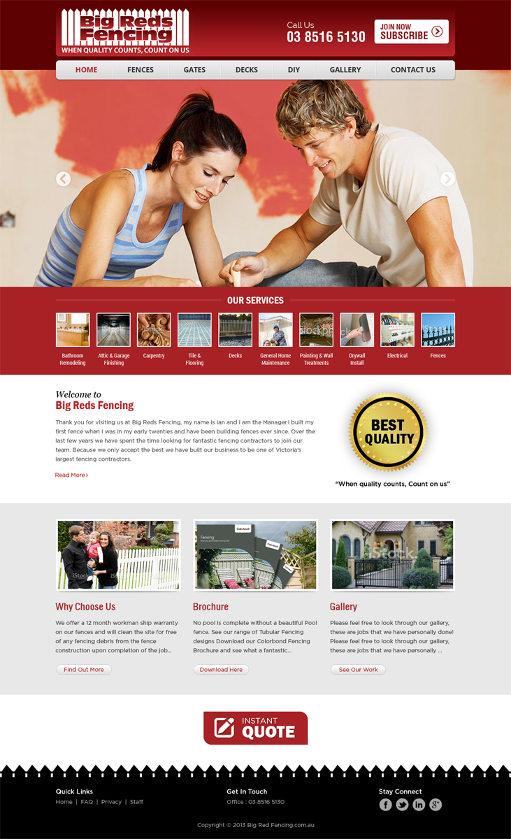 Wordpress Design by RupalTechno for this project | Design #2753327