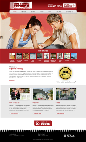 Wordpress Design by RupalTechno for this project | Design: #2753327