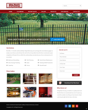 Wordpress Design by pb for this project | Design: #2718746
