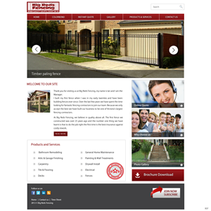 Wordpress Design by pb for this project | Design: #2724105