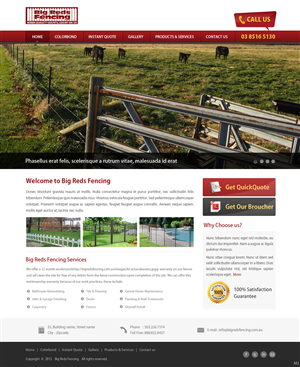 Wordpress Design by pb for this project | Design: #2724115