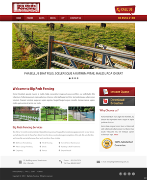 Wordpress Design by pb for this project | Design: #2751229