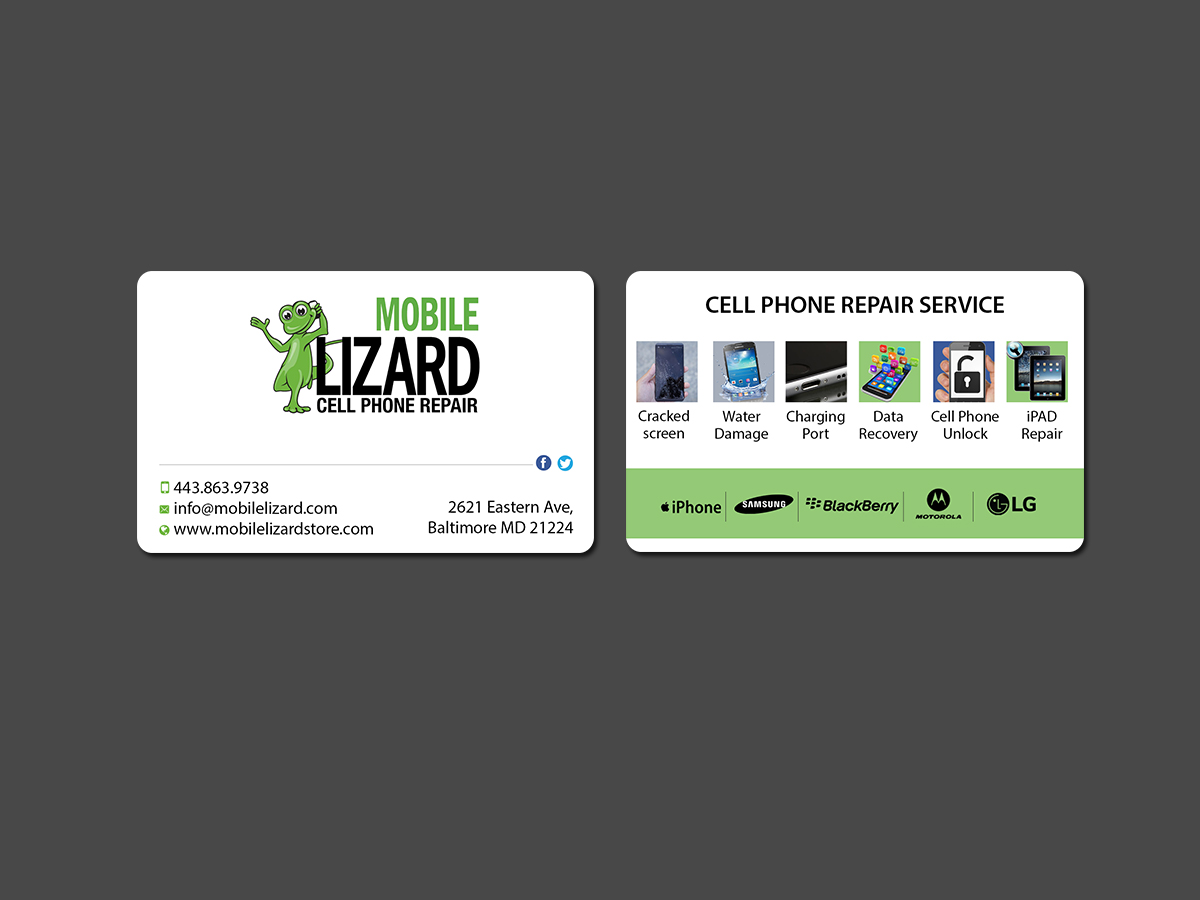 Diseño de Tarjeta de Presentación por Creations Box 2015 para Carte Blanche Communications | Diseño #17317643