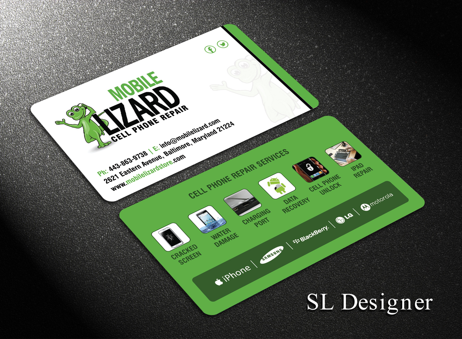 Business Card Design by SL Designer for Carte Blanche Communications | Design #17310790