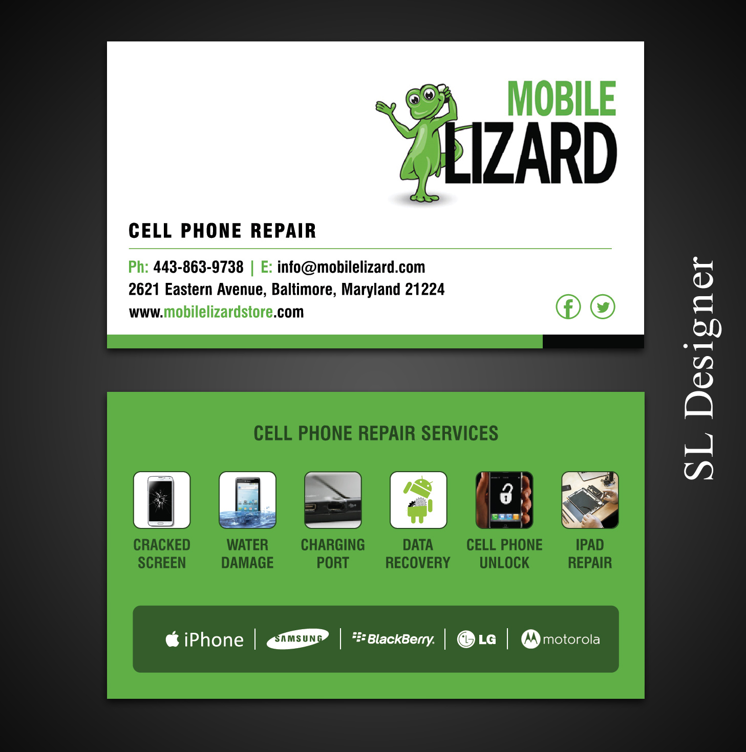 Business Card Design by SL Designer for Carte Blanche Communications | Design #17310871