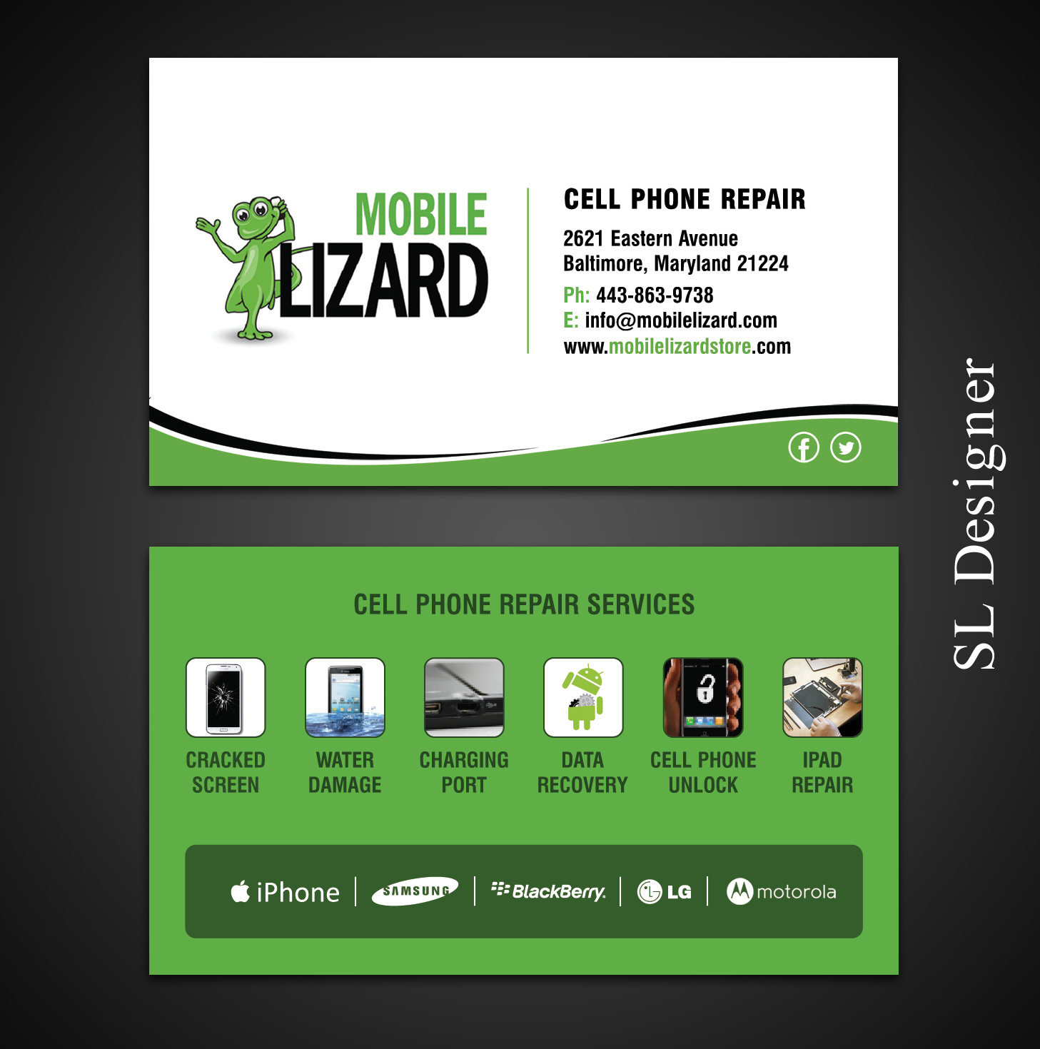 Business Card Design by SL Designer for Carte Blanche Communications | Design #17310940