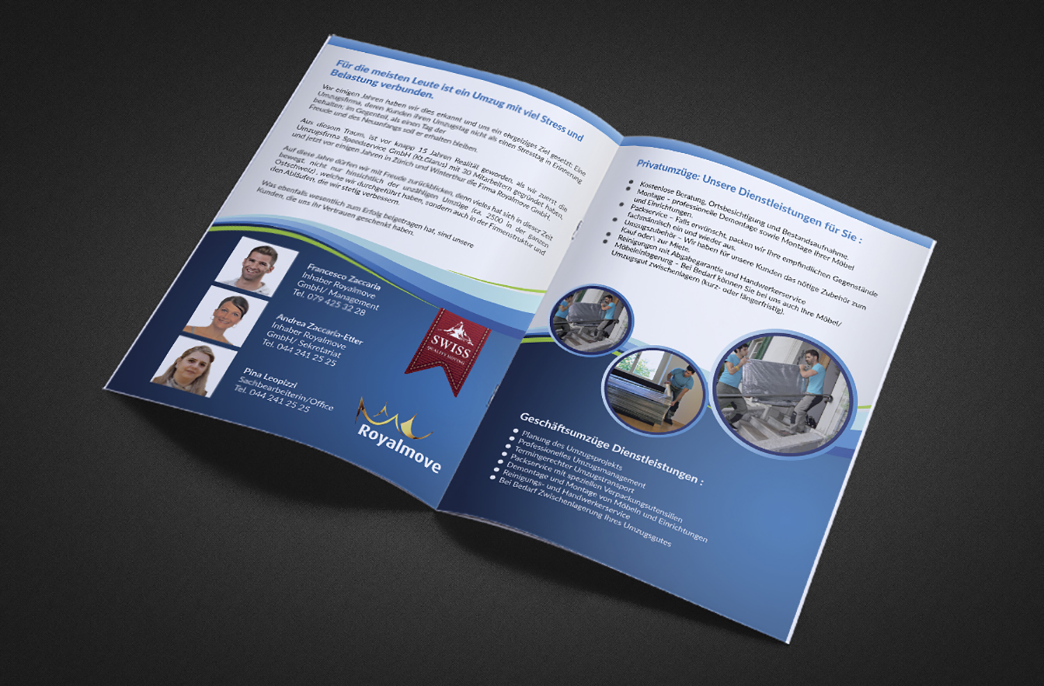 Elegant Playful Moving Company Brochure Design For A Company By Deziners Zone Design 17455052<script async src=