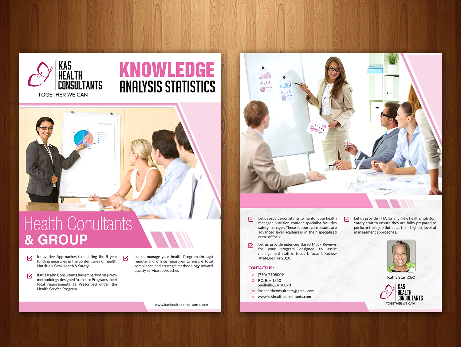 training flyer design