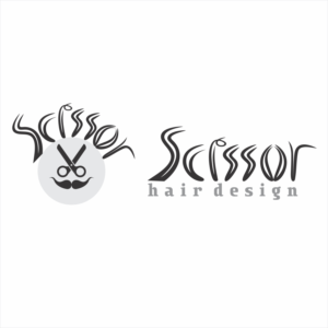 Scissor hair design  | Logo Design by 007Art