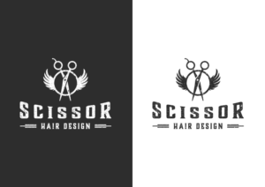 Scissor hair design  | Logo Design by sushsharma99