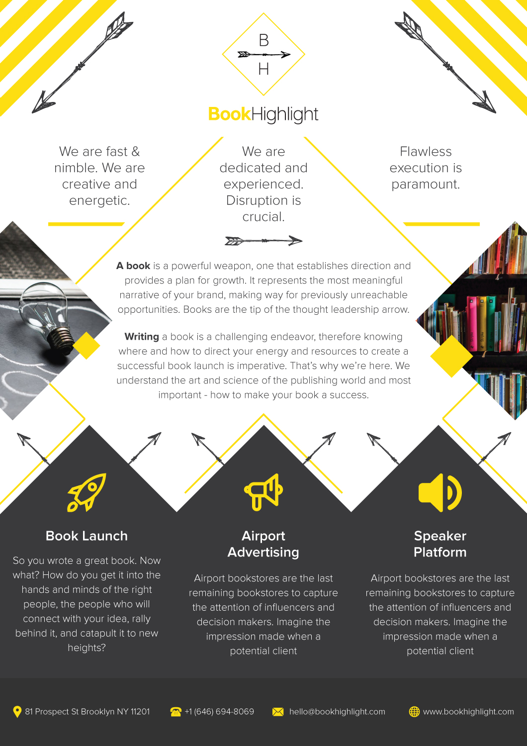 Flyer Design by Impressive Sol for BookHighlight | Design #17321657