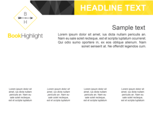 Flyer Design by Happy Box for BookHighlight | Design: #17309399