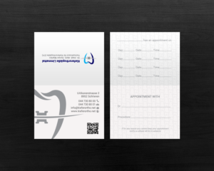 Business Card Design by chandrayaan.creative for Kieferorthopädie Limmattal GmbH | Design: #17454509