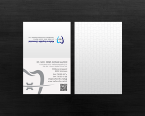 Business Card Design by chandrayaan.creative for Kieferorthopädie Limmattal GmbH | Design: #17462399