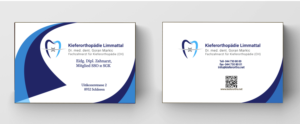 Business Card Design by Maria Azaryan for Kieferorthopädie Limmattal GmbH | Design: #17418008