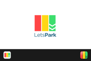 I would like to have the word LetsPark under the logo | Logo Design by jaime.sp