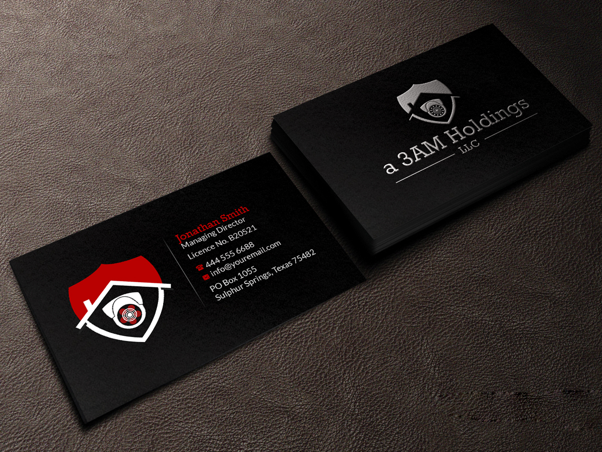 Diseño de Tarjeta de Presentación por Creations Box 2015 para 3am Holdings, LLC | Diseño #17328207