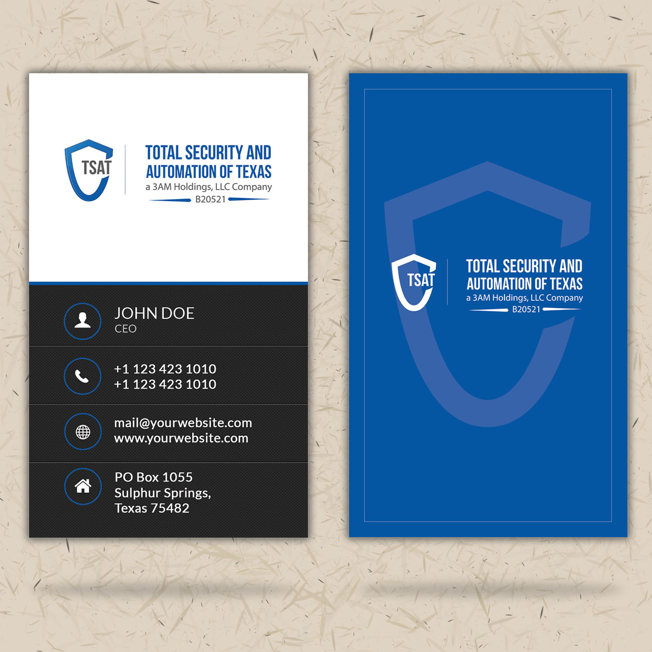 Business Card Design by Spydaman for 3am Holdings, LLC | Design #17349099