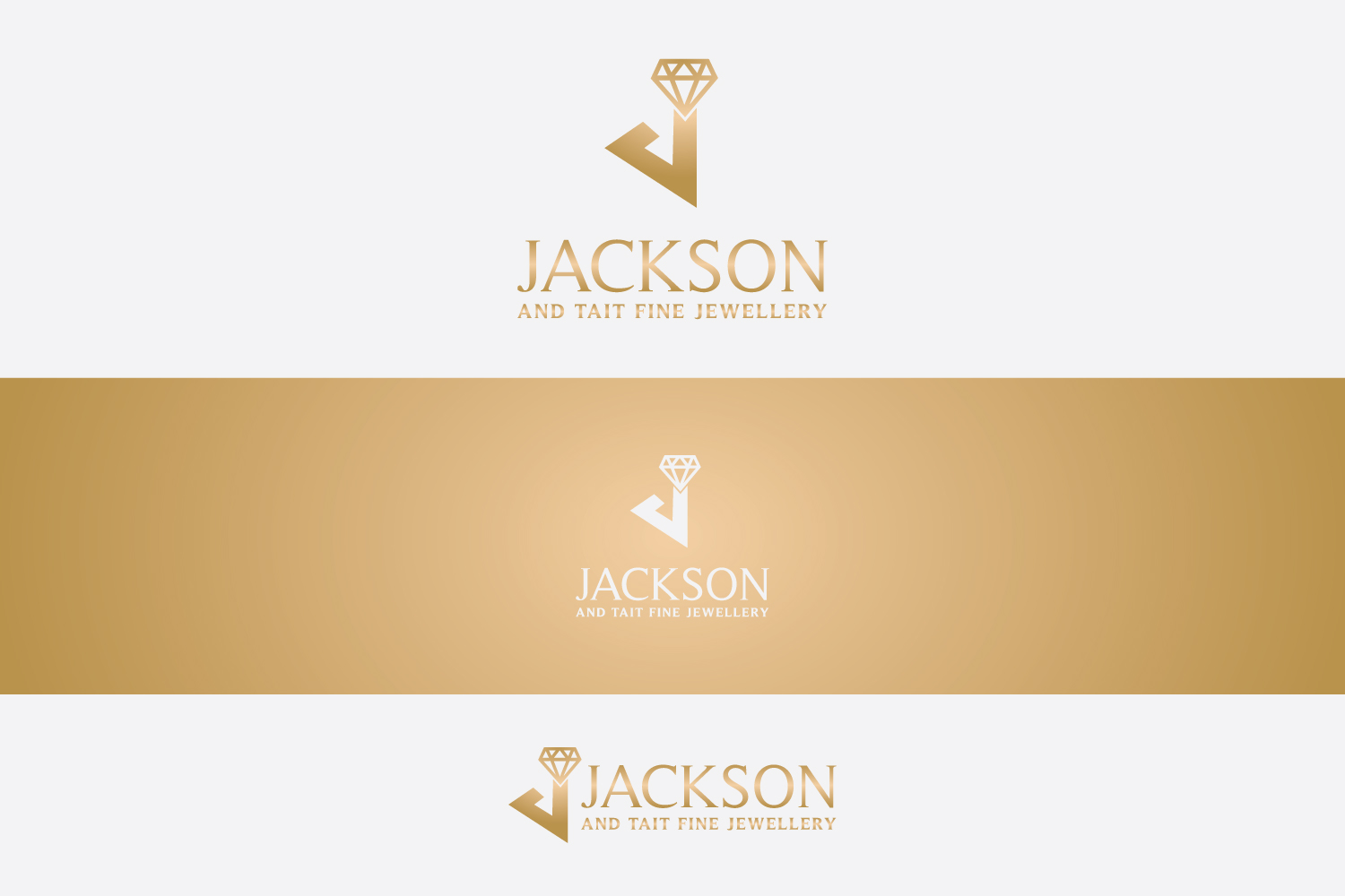 Logo Design by Cut N Cue Media Solutions for Jackson and Tait Fine Jewellery | Design #17416948