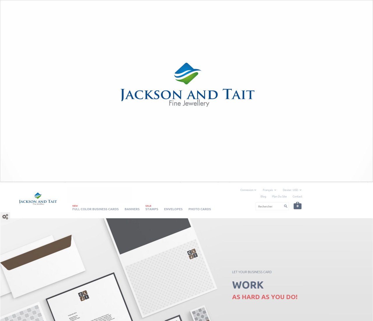 Logo Design by DemiNovanto  for Jackson and Tait Fine Jewellery | Design #17349912