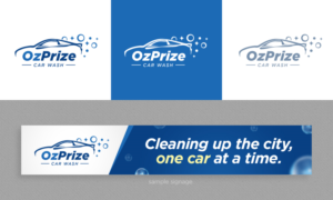 ozpride car wash logo for Broken Hill Car Wash | Schilder-Design von designhero