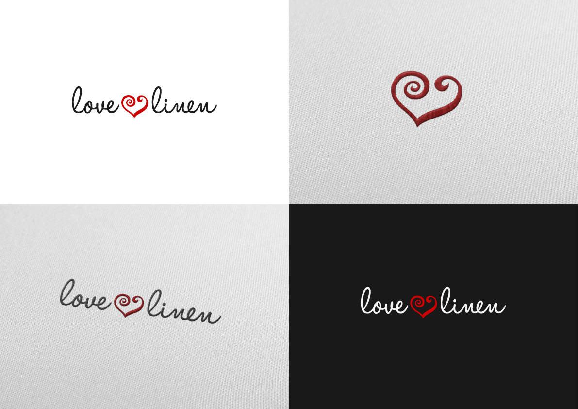 Logo Design by The Marble Peach for Love Linen | Design #17324180