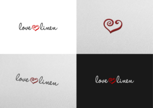 Logo Design by The Marble Peach for Love Linen | Design: #17324180