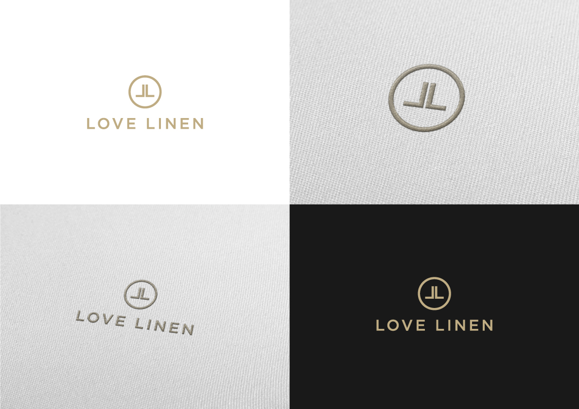 Logo Design by The Marble Peach for Love Linen | Design #17327287