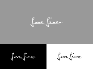 Logo Design by Slant Line Media for Love Linen | Design: #17317349