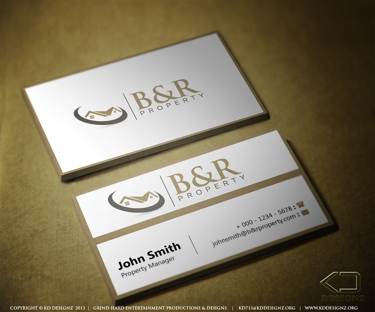 Business Card Design by KD Designz for this project | Design #2754867