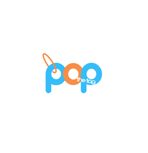 Pop The Tag  | Logo Design by Hiccups Design