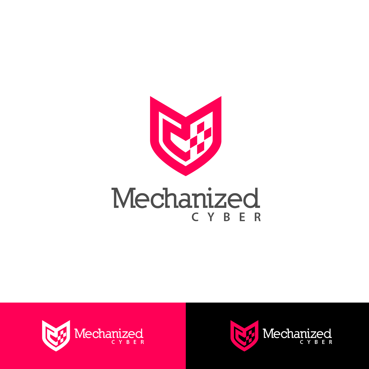 Logo Design by Jonpars for Mechanized Cyber | Design #17330581