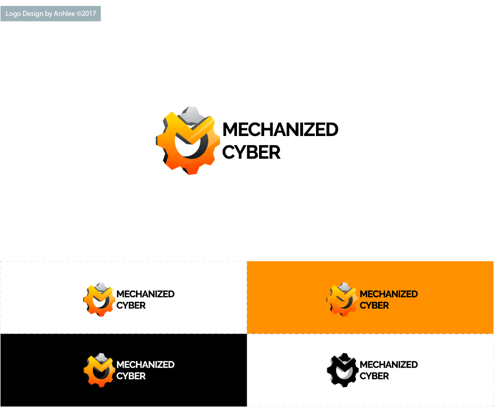 Logo Design by Anhlee for Mechanized Cyber | Design #17321185