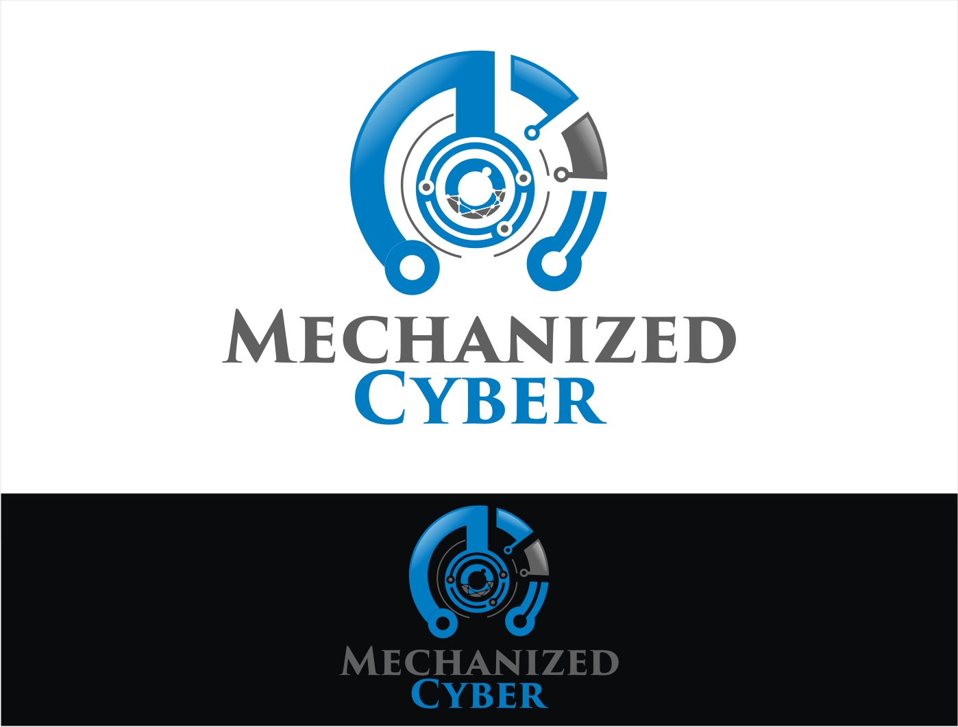 Logo Design by Soul Light for Mechanized Cyber | Design #17322937
