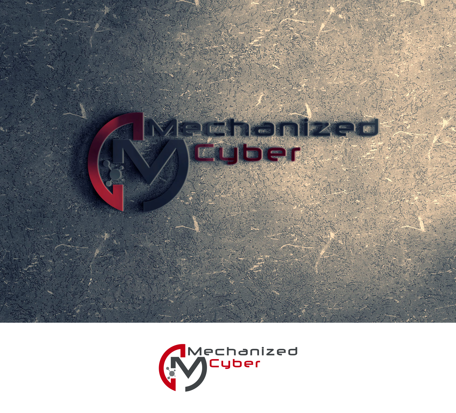 Logo Design by Babang Aziz 2 for Mechanized Cyber | Design #17349256