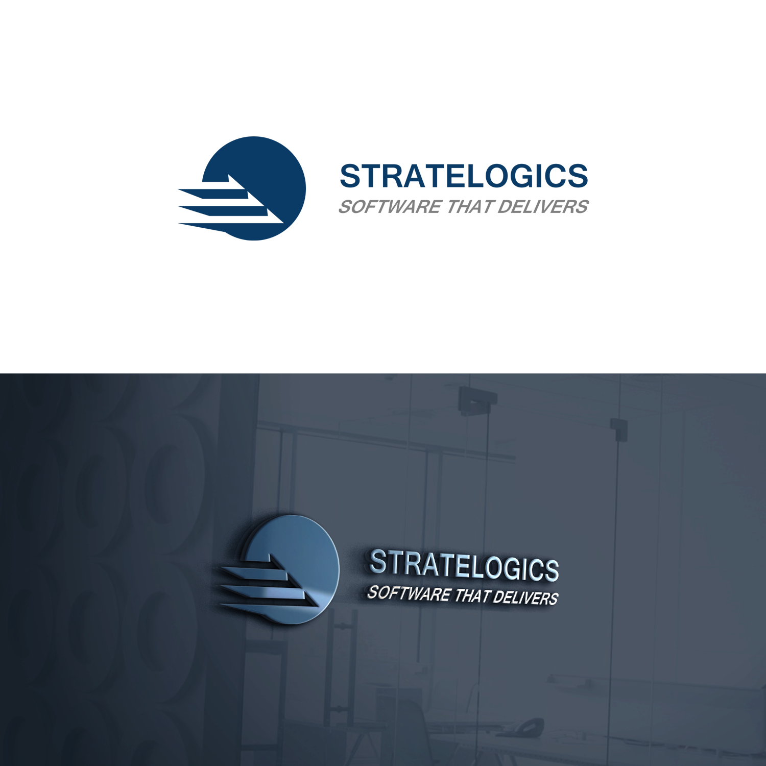 Logo-Design von swimart.design 2 für Stratelogics Software Inc. | Design #18790740