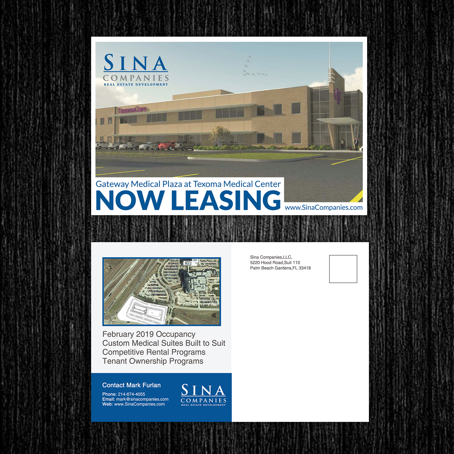 Postcard Design by TuktukiShree for Sina Companies LLC | Design #17318289