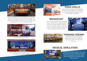 Industry Leading Audio Visual Company needs a new sales brochure (Leave behind) | Flyer Design by Sergio Coelho