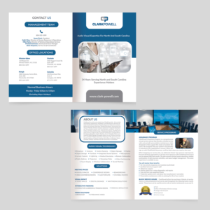 Industry Leading Audio Visual Company needs a new sales brochure (Leave behind) | Flyer Design by bdesigner9