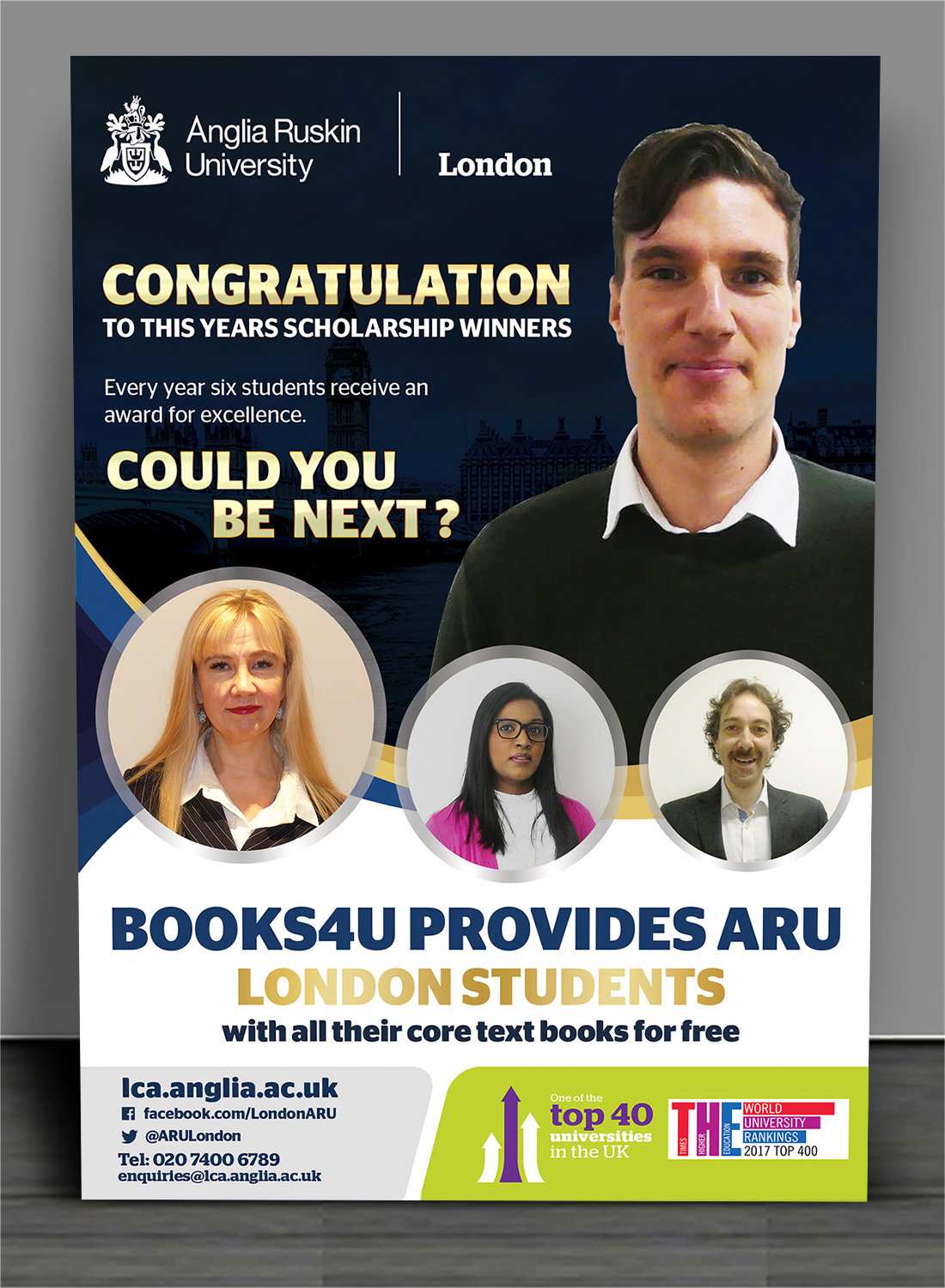 Flyer Design by SAI DESIGNS for Anglia Ruskin University London | Design #18664032