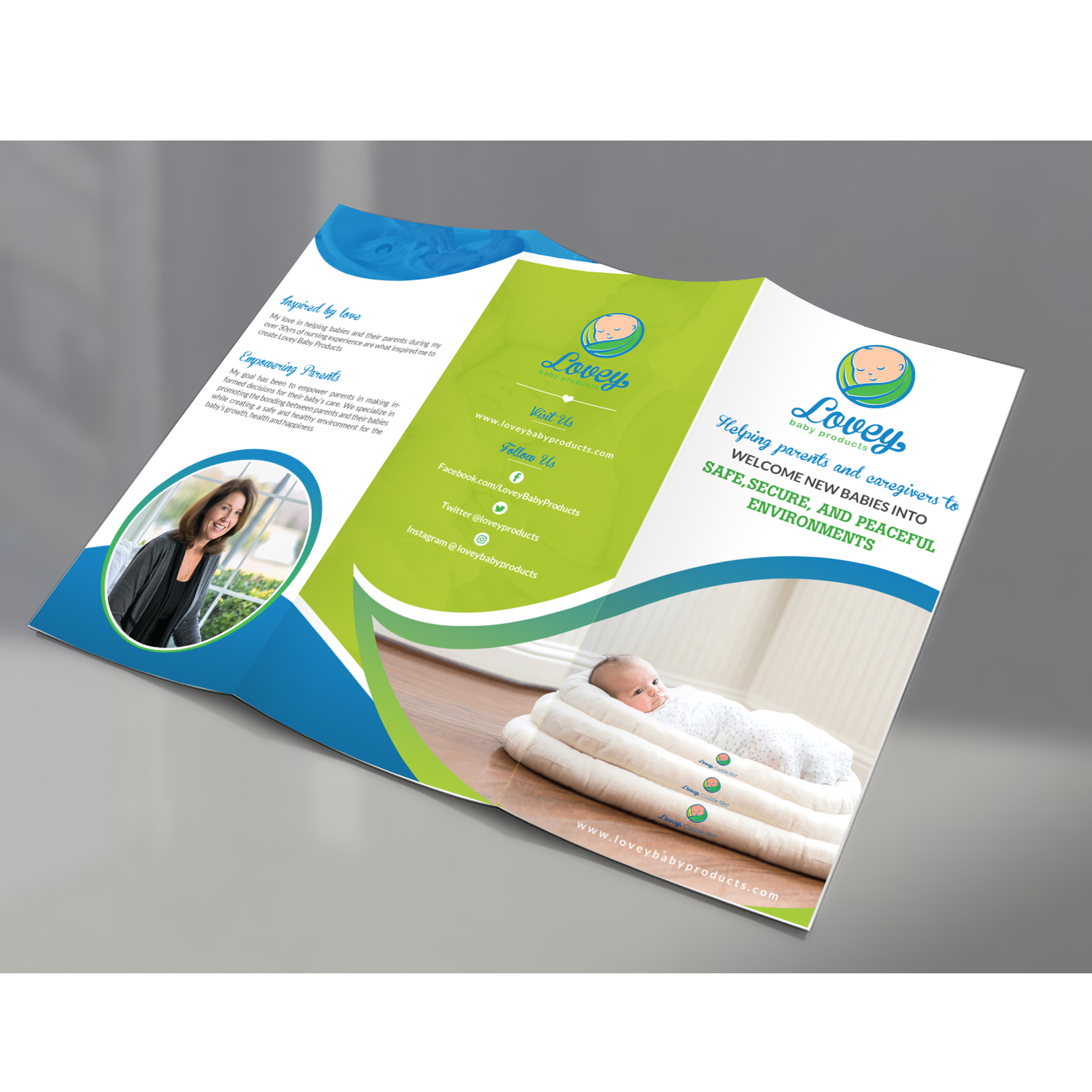 Flyer Design by creative.bugs for Lovey baby products | Design #17324749