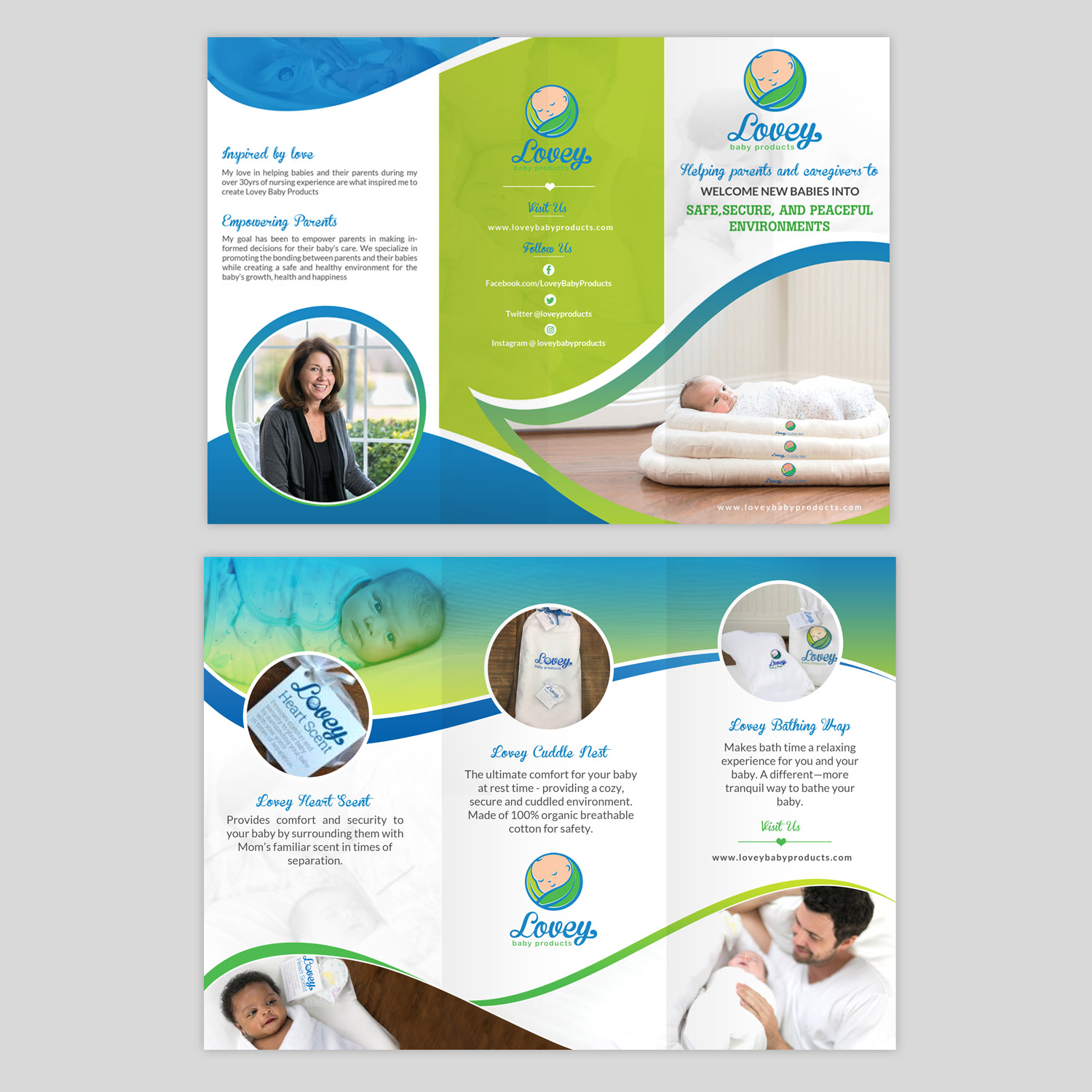 Flyer Design by creative.bugs for Lovey baby products | Design #17395269