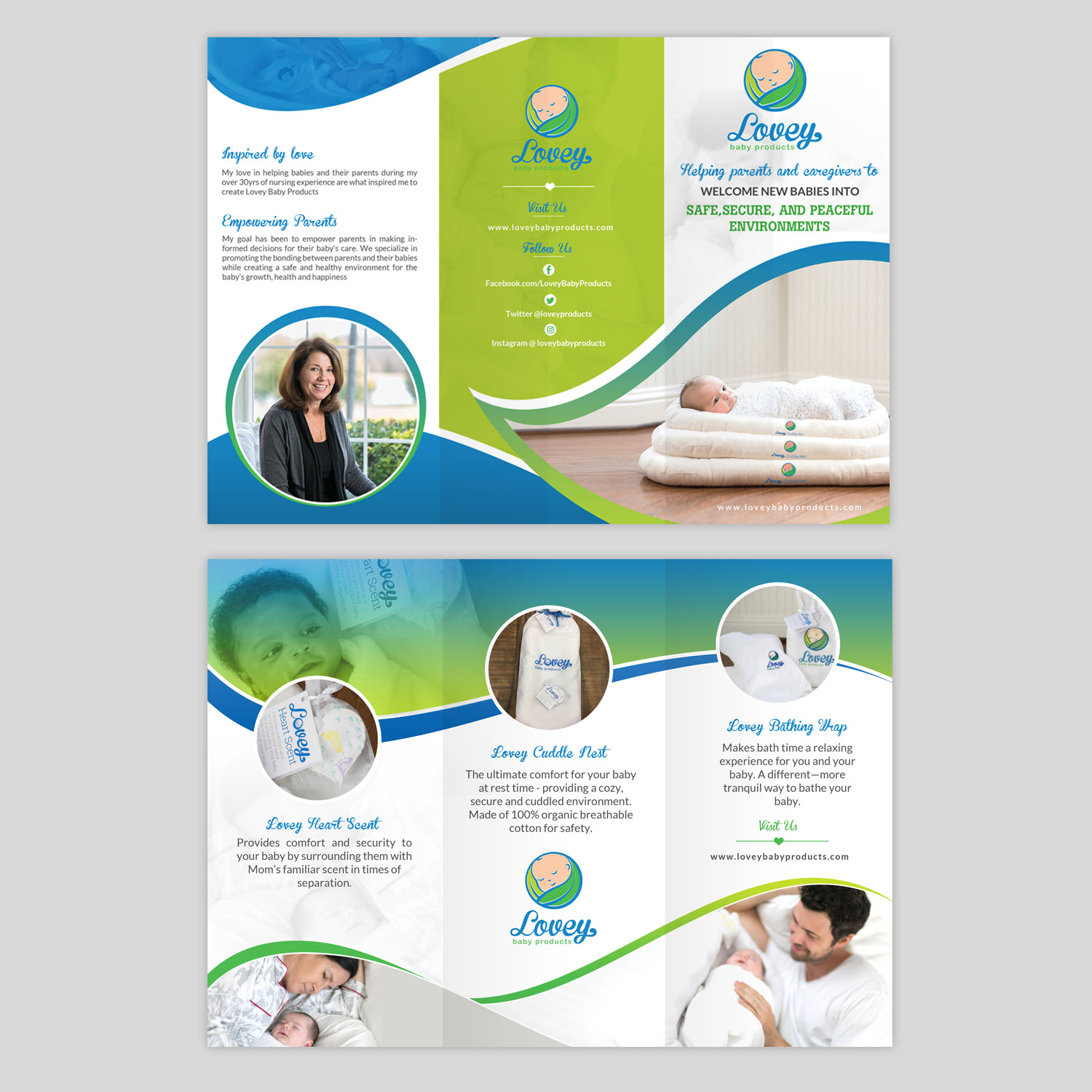 Flyer Design by creative.bugs for Lovey baby products | Design #17436849