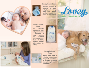 Flyer Design by Hoopoe_Designs for Lovey baby products | Design: #17339451