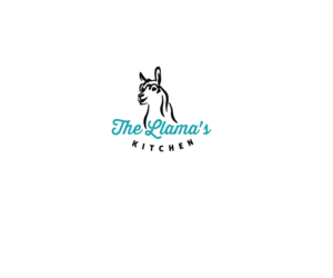 The Llama's Kitchen | Logo-Design von GreenLamp
