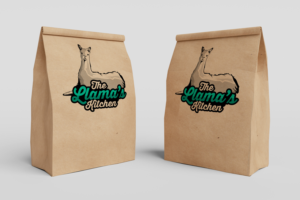 The Llama's Kitchen | Logo Design by R.Bello