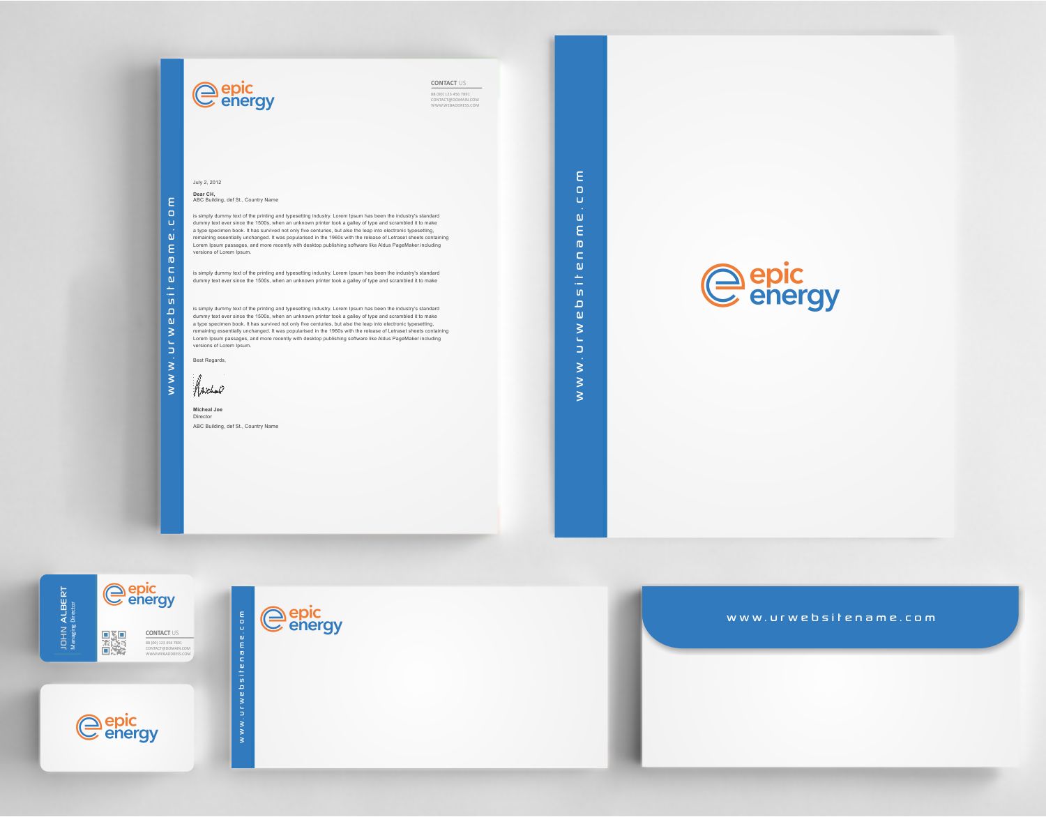 Stationery Design by AwsomeD for Epic Home Inc. | Design #17322415