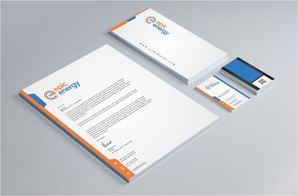 Stationery Design by AwsomeD for Epic Home Inc. | Design #17322438