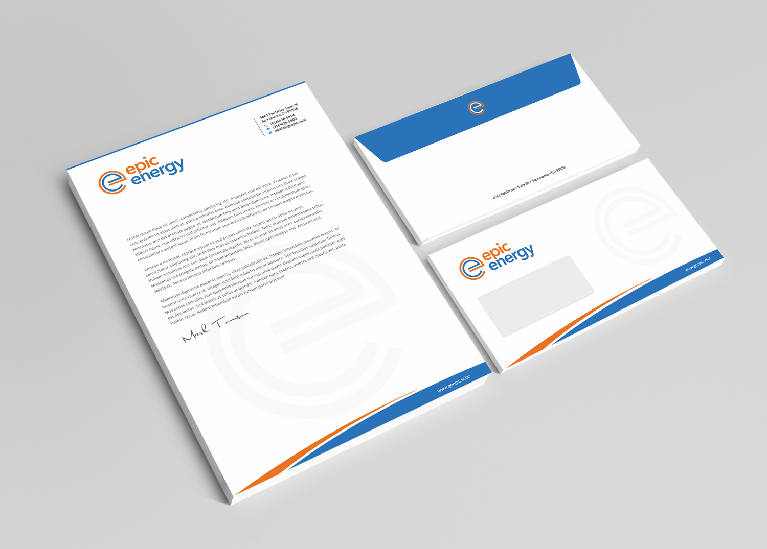 Schreibwaren-Design von SKYdesign für Epic Home Inc. | Design #17365799