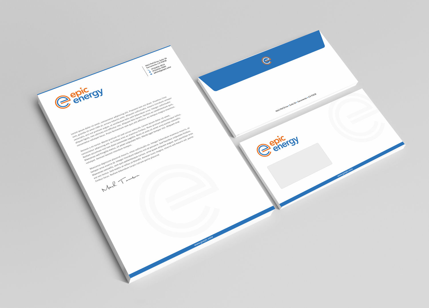 Schreibwaren-Design von SKYdesign für Epic Home Inc. | Design #17365800